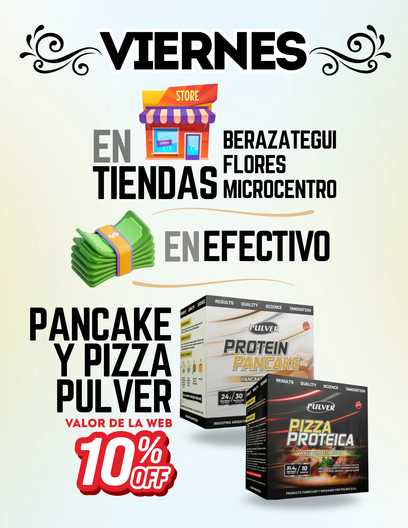 Promoción en Casa Central para Pizza y Omelette
