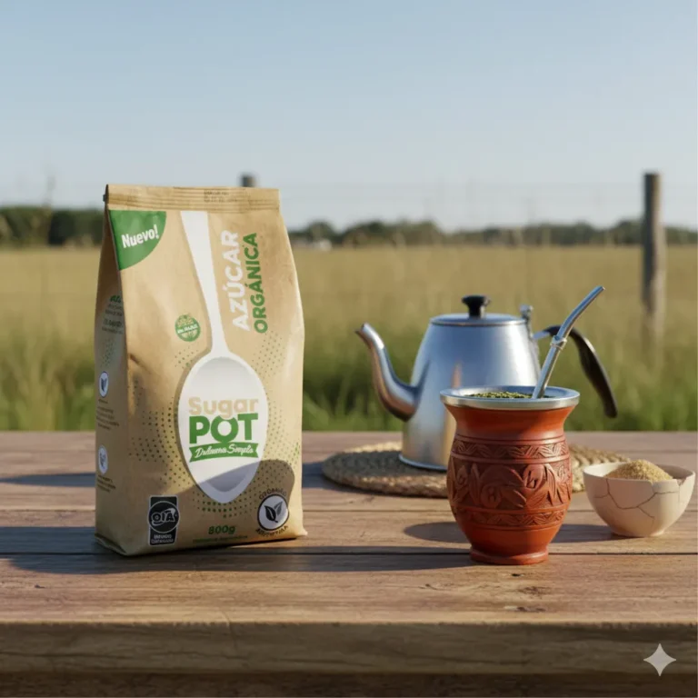 Azúcar Orgánica 800 g de Sugar Pot, detalle del producto
