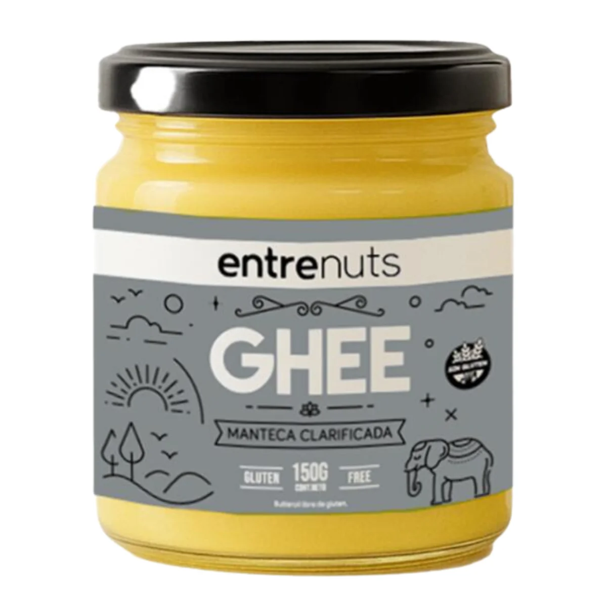 Manteca GHEE clarificada Entre Nuts 150 grs