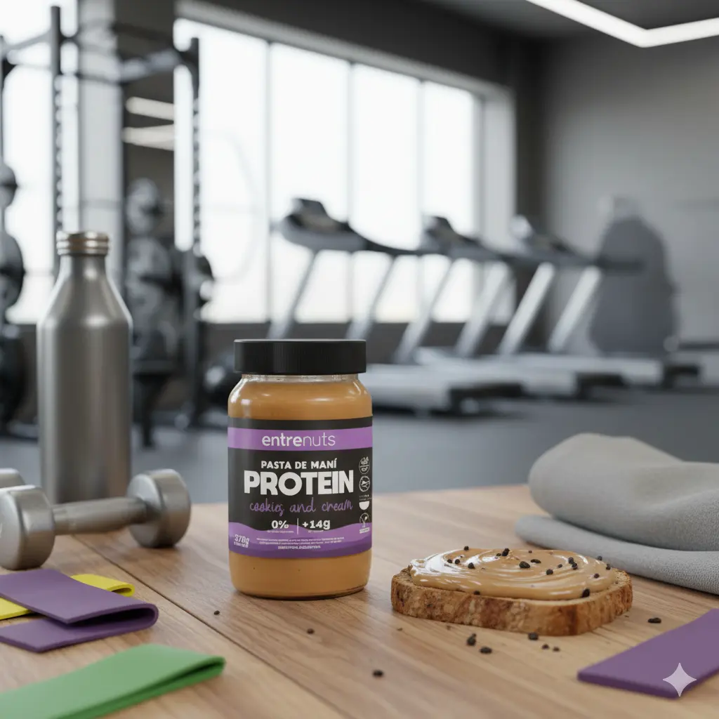 Crema de Maní Entrenuts x370 grs Cookies and Cream