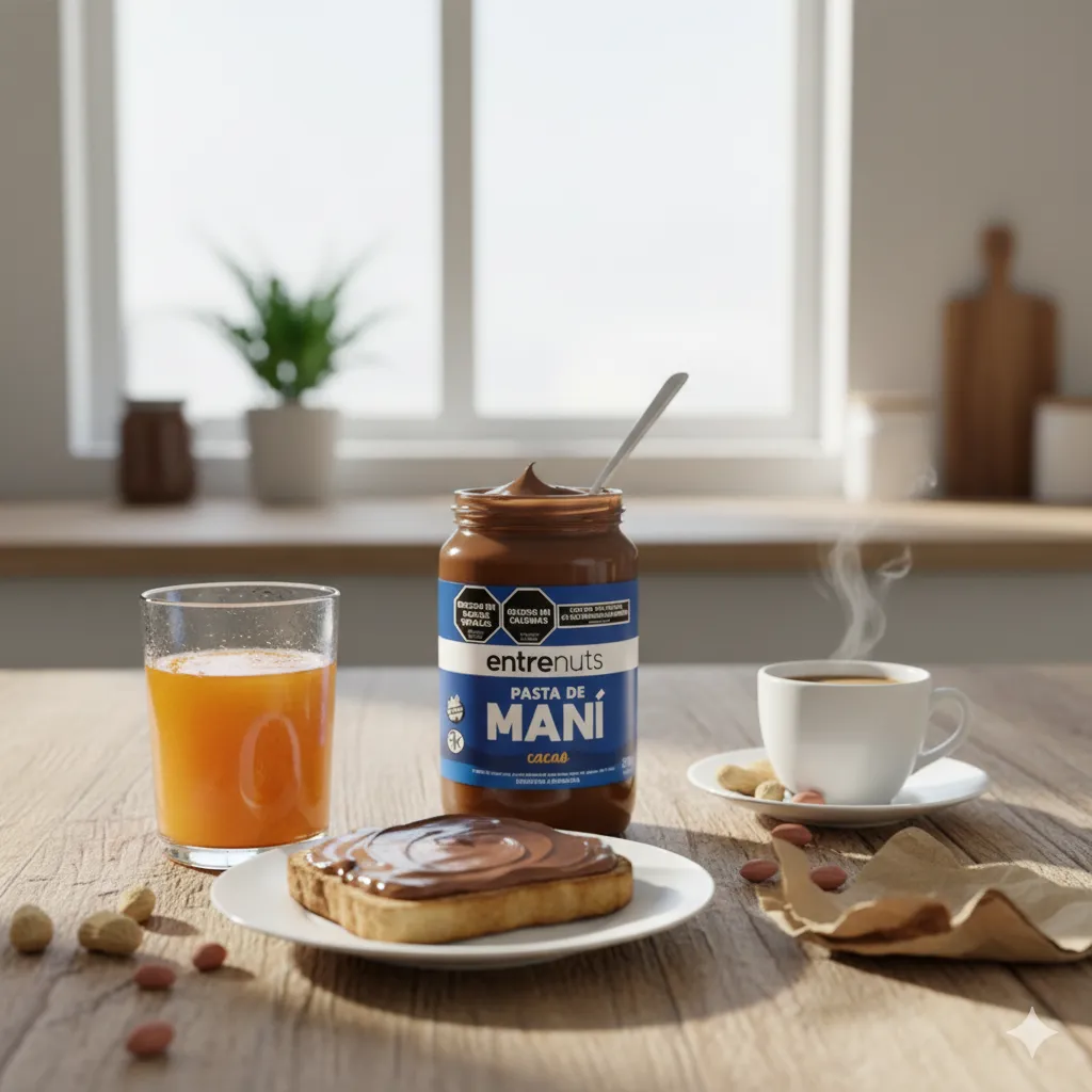 Crema Mani Entrenuts 370 grs con Cacao