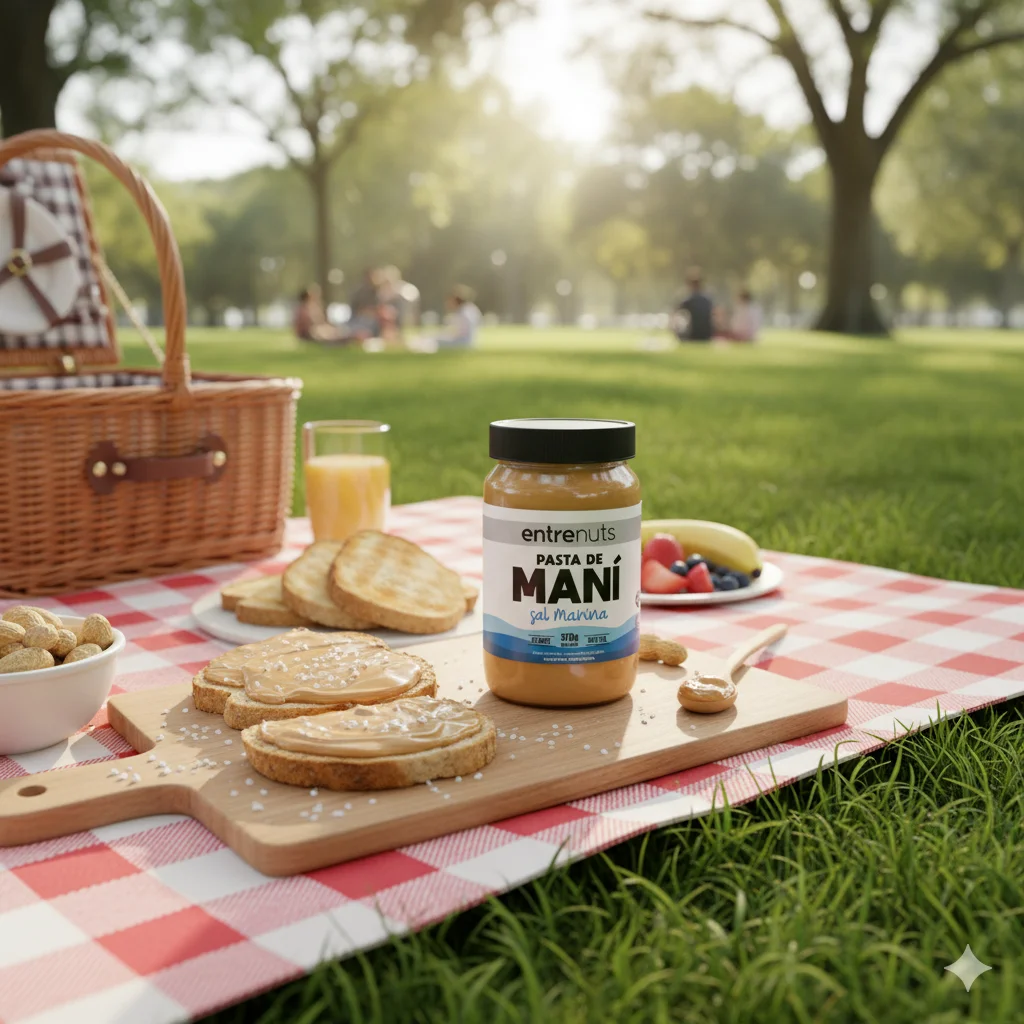 Crema de Maní con Sal Marina 370 grs