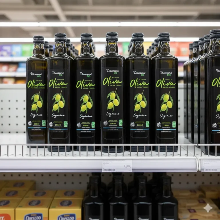Aceite de Oliva Orgánico Extra Virgen 250 ml de Dicomere, detalle del producto