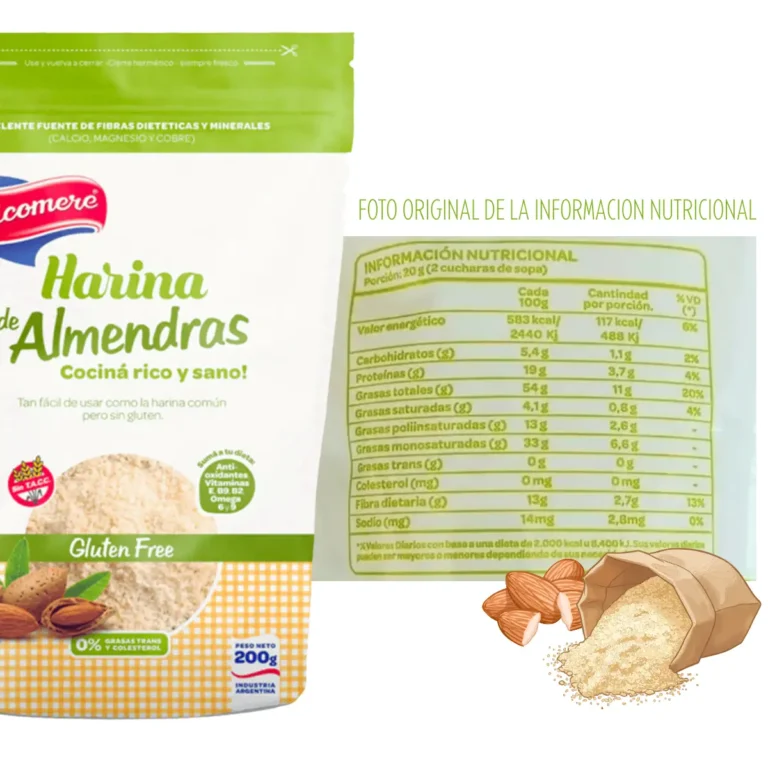 Harina de Almendras 200 grs Dicomere