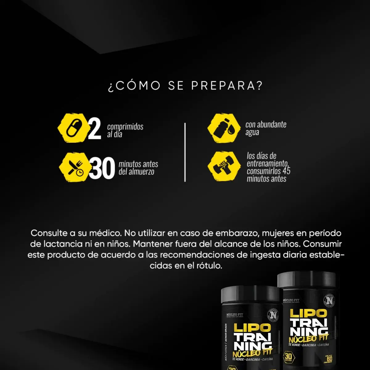 Lipo Training Nucleo Fit - Quemador de grasas