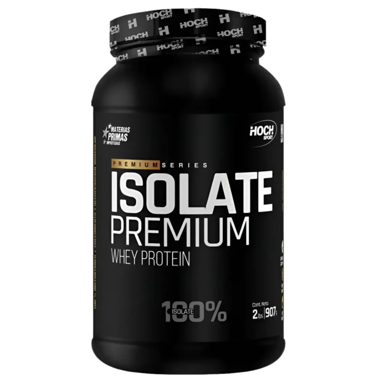 Whey Protein Premium Isolate 2 lbs de Hoch Sport, envase