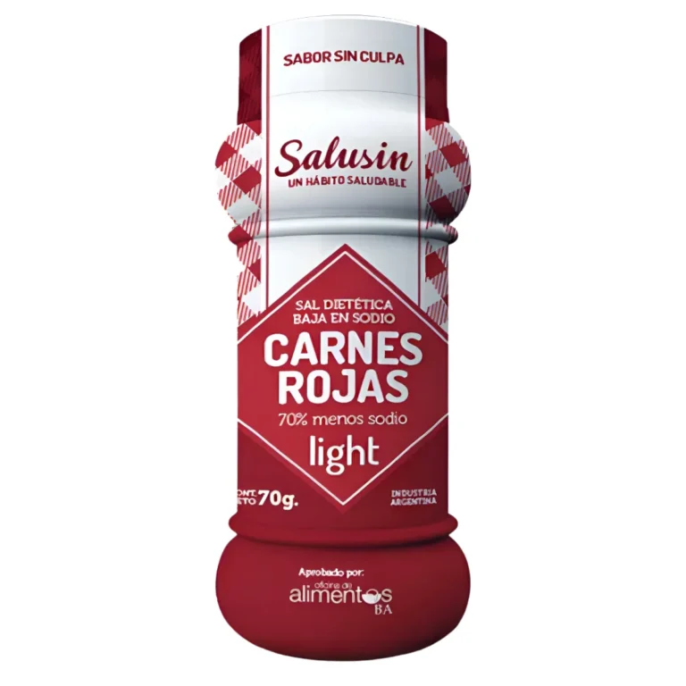Sal Diet Baja en Sodio Carnes Rojas 70 g de Dicomere, envase