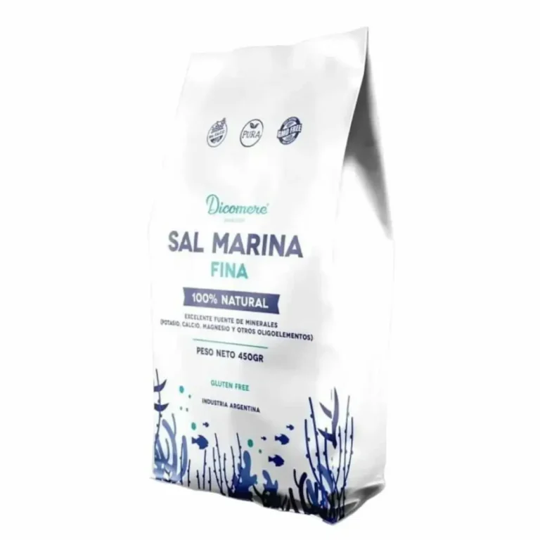 Sal Marina Fina 450 g de Dicomere, envase