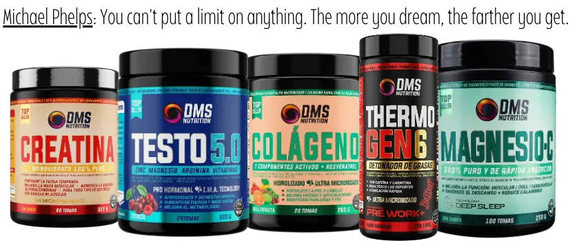 Suplementos Deportivos Naturales DMS Nutrition