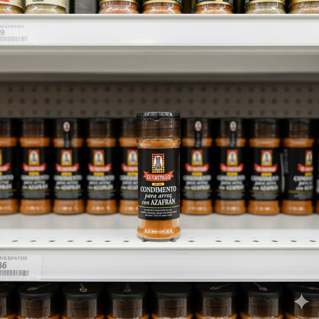 Condimento para Arroz con Azafrán x 40g - El Castillo