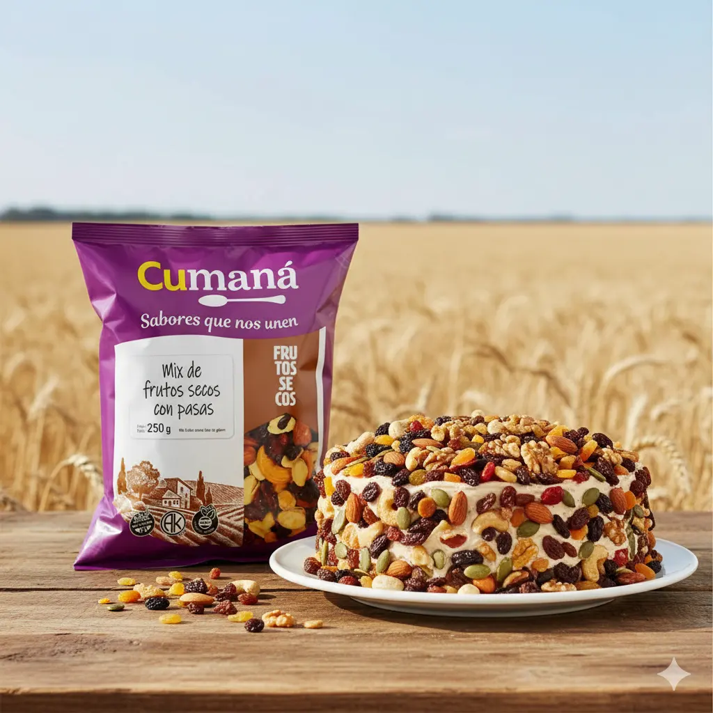 Mix de Frutos Secos con Pasas de Uva x 250 grs - Cumaná