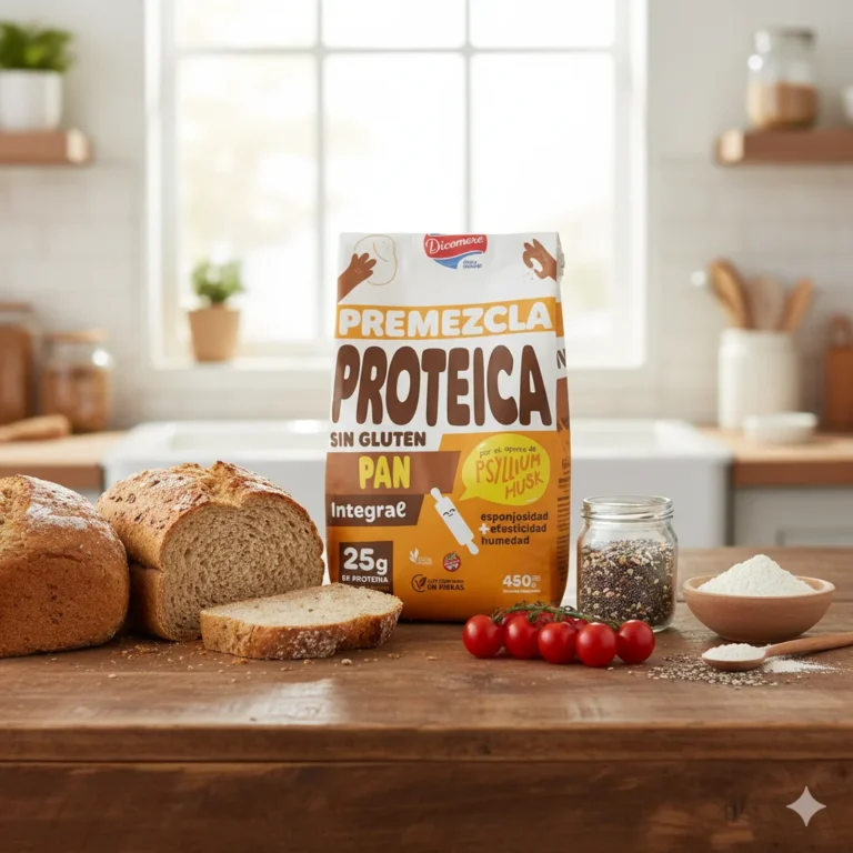 Premezcla Proteica Sin Gluten Pan Integral 450 g, detalle del producto