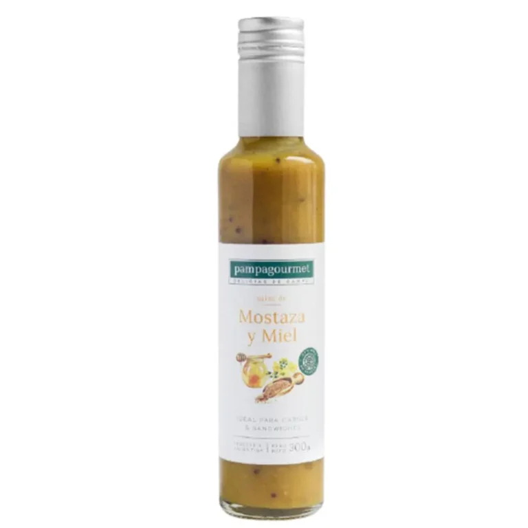 Salsa de Mostaza y Miel 300 g de Pampa Gourmet, envase