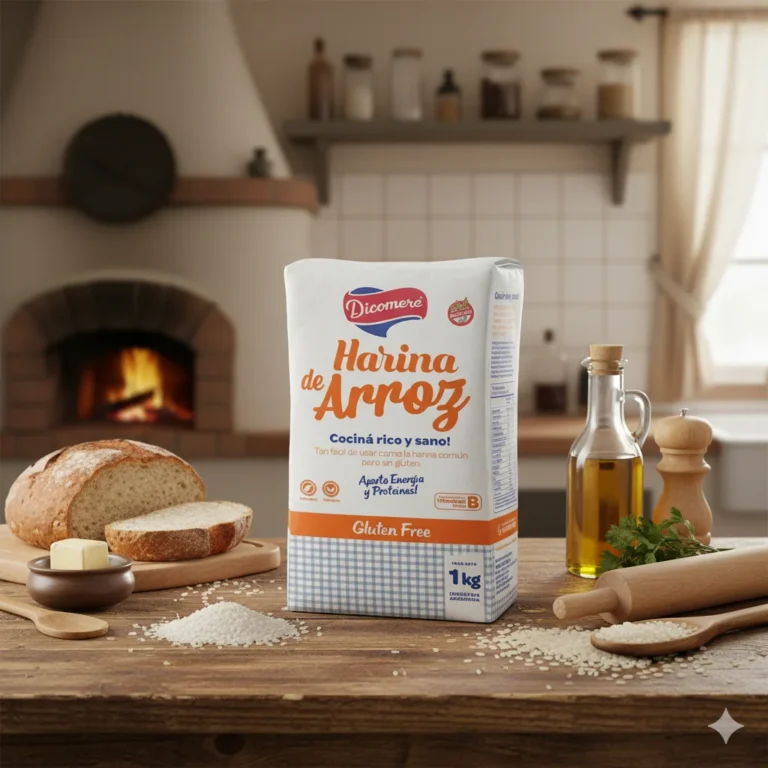 Harina de Arroz 1 kg de Dicomere, detalle del producto