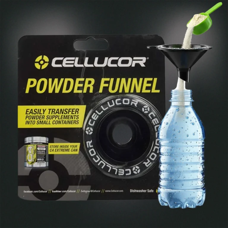 Powder Funnel Cellucor abierto
