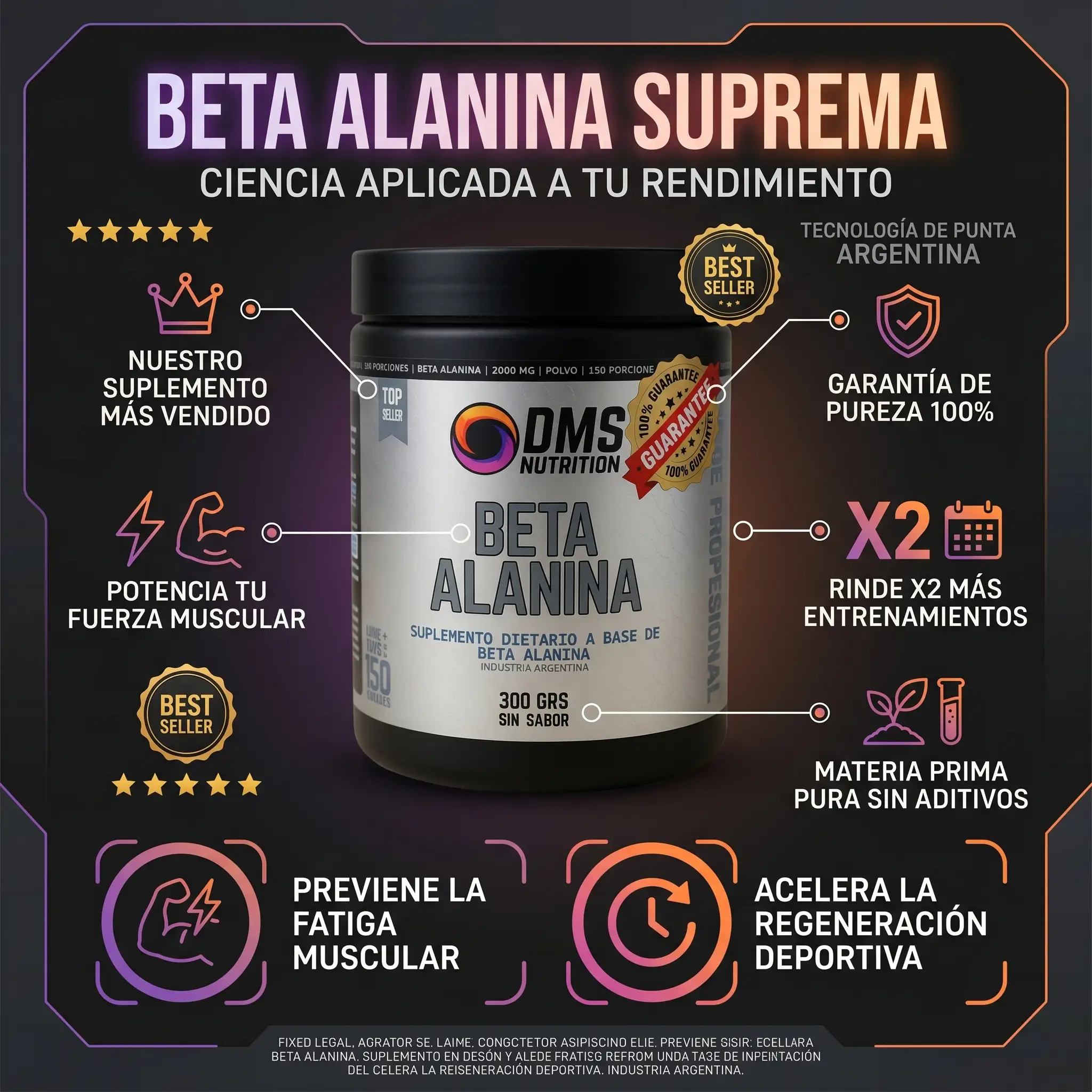 Beta Alanina DMS