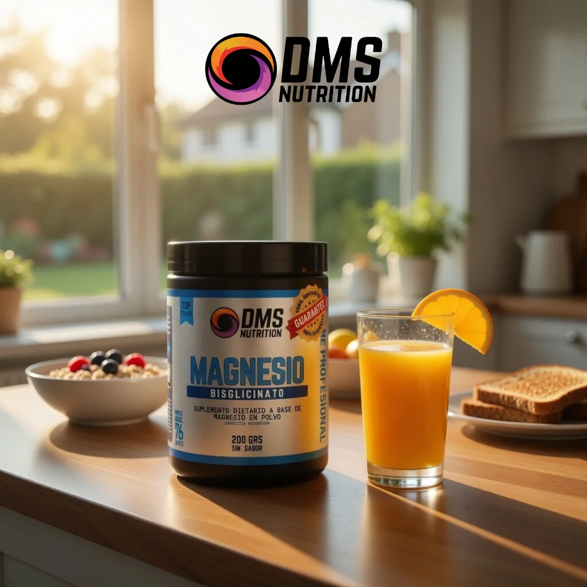 Magnesio Bisglciinato de DMS Nutrition