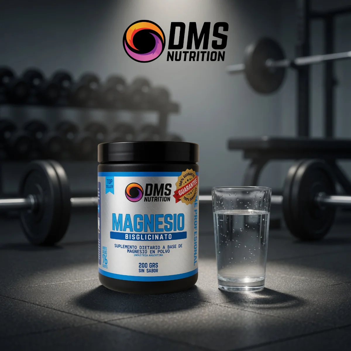 Magnesio Bisglciinato de DMS Nutrition