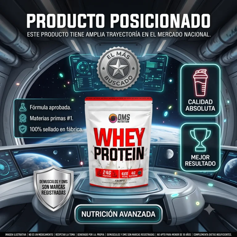 Whey DMS 2 Lbs con Glutamina y BCAA